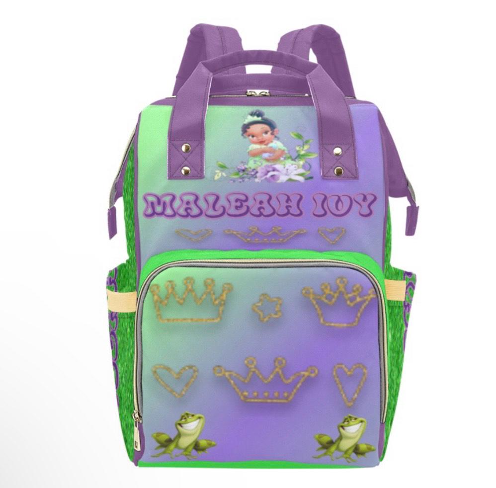 Princess & The Frog personalized diaper bag