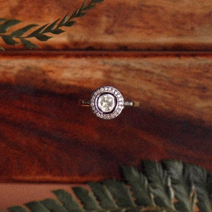 Uncut Polki Diamond Ring Single Cut Diamond Ring Polki Ring 925 Sterling Silver Prong Ring Polki Jewelry Victorian Ring Engagement Ring