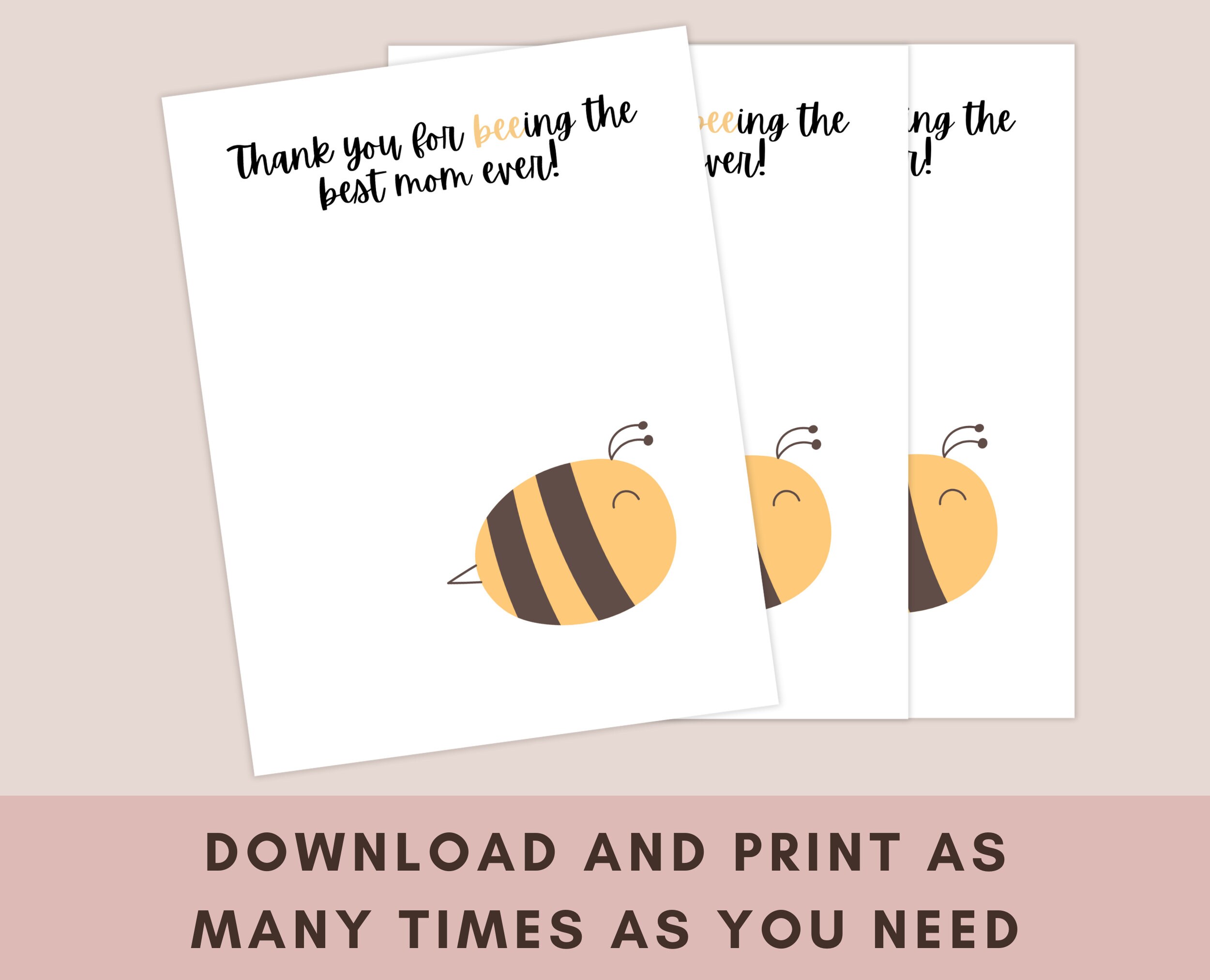 Handprint Templates for Mom, Mom Handprint Art, Mother's Day Handprint ...