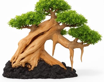 アクアスケープ盆栽流木水槽樹木植物アクアスケープセンターピース流木