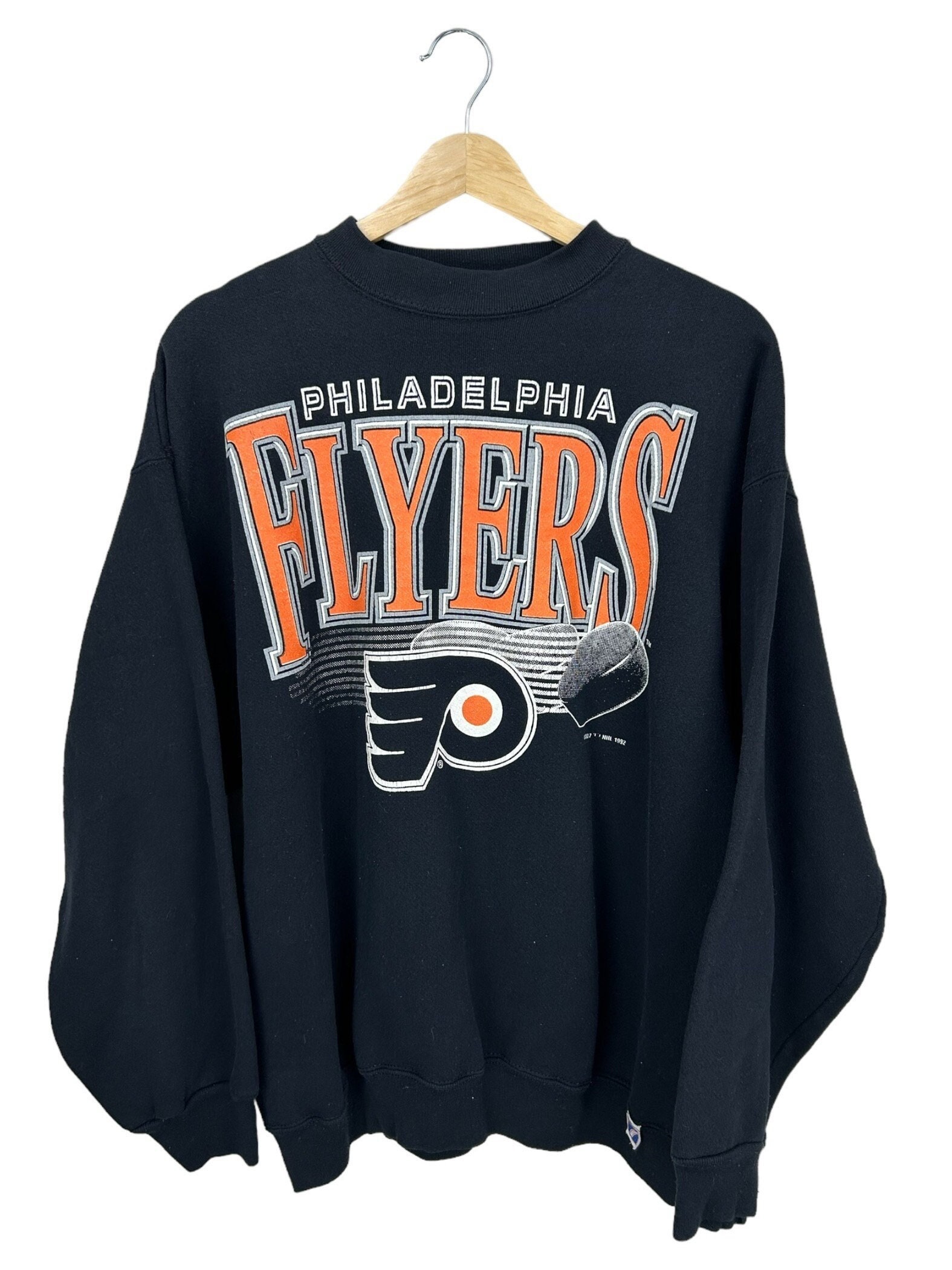 Vtg Lee Sport Philadelphia Flyers Sweatshirt Mens XL Crew Neck