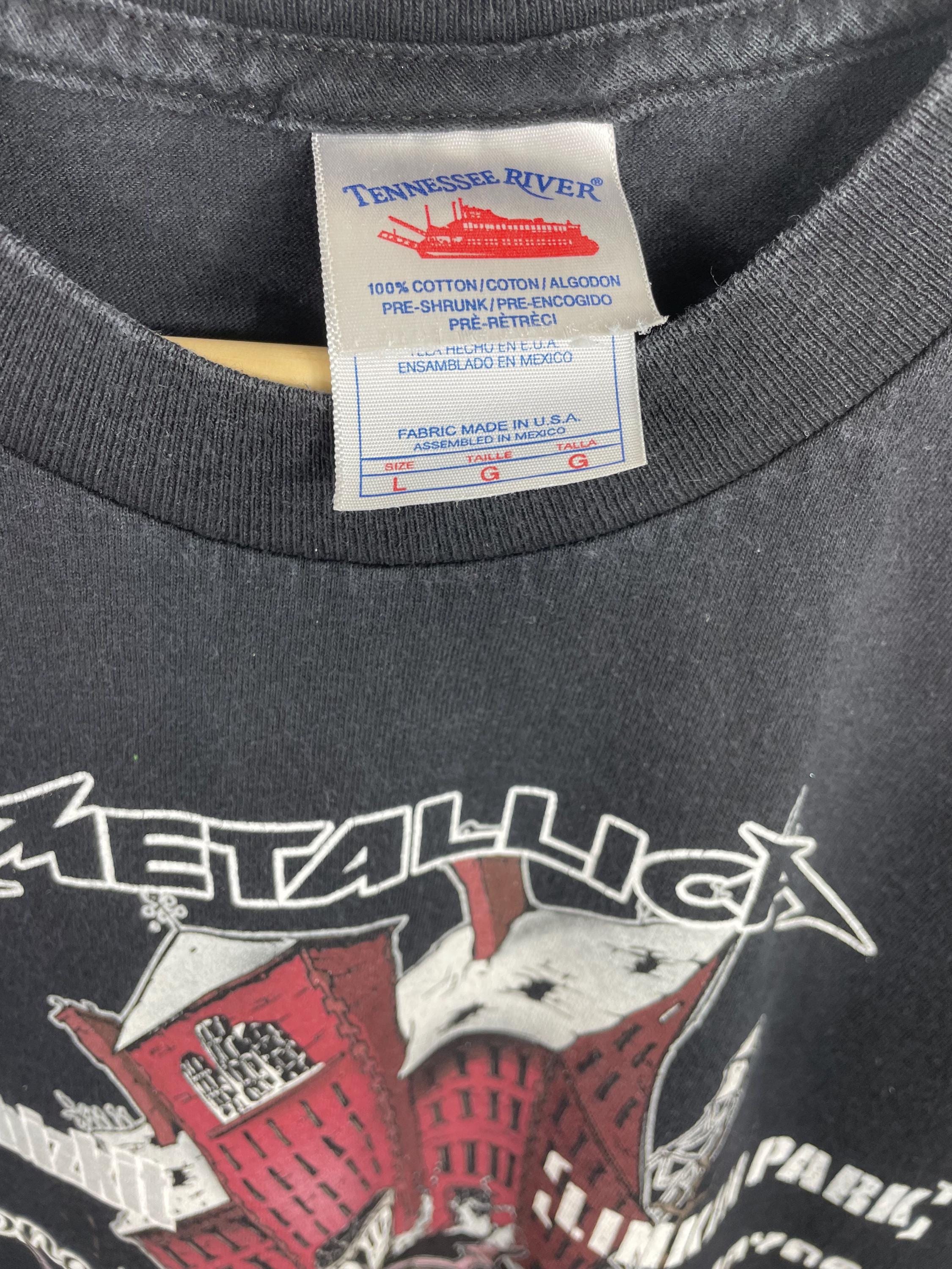 T-shirt Metallica San Francisco 2003 - Taille XL, 100% Coton, Occasion En Très Bon état