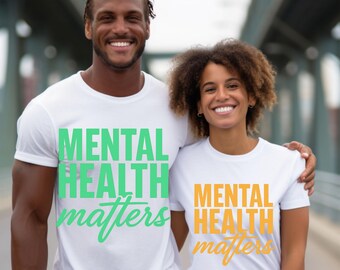 Mental Health Awareness PNG: Be Kind, You Matter - Transparent Background