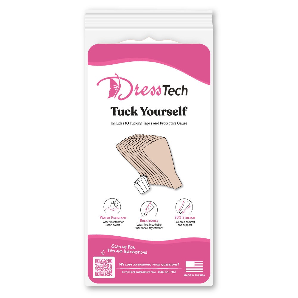 Tuck Yourself Transgender Tucking Tape Kit 10 Tapes per Etsy