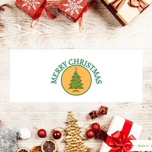 Sobre de Navidad Dos / Digital y Personalizable / Tarjeta editable de familiares y amigos / Plantilla Canva / Tarjeta digital de Navidad para los seres queridos