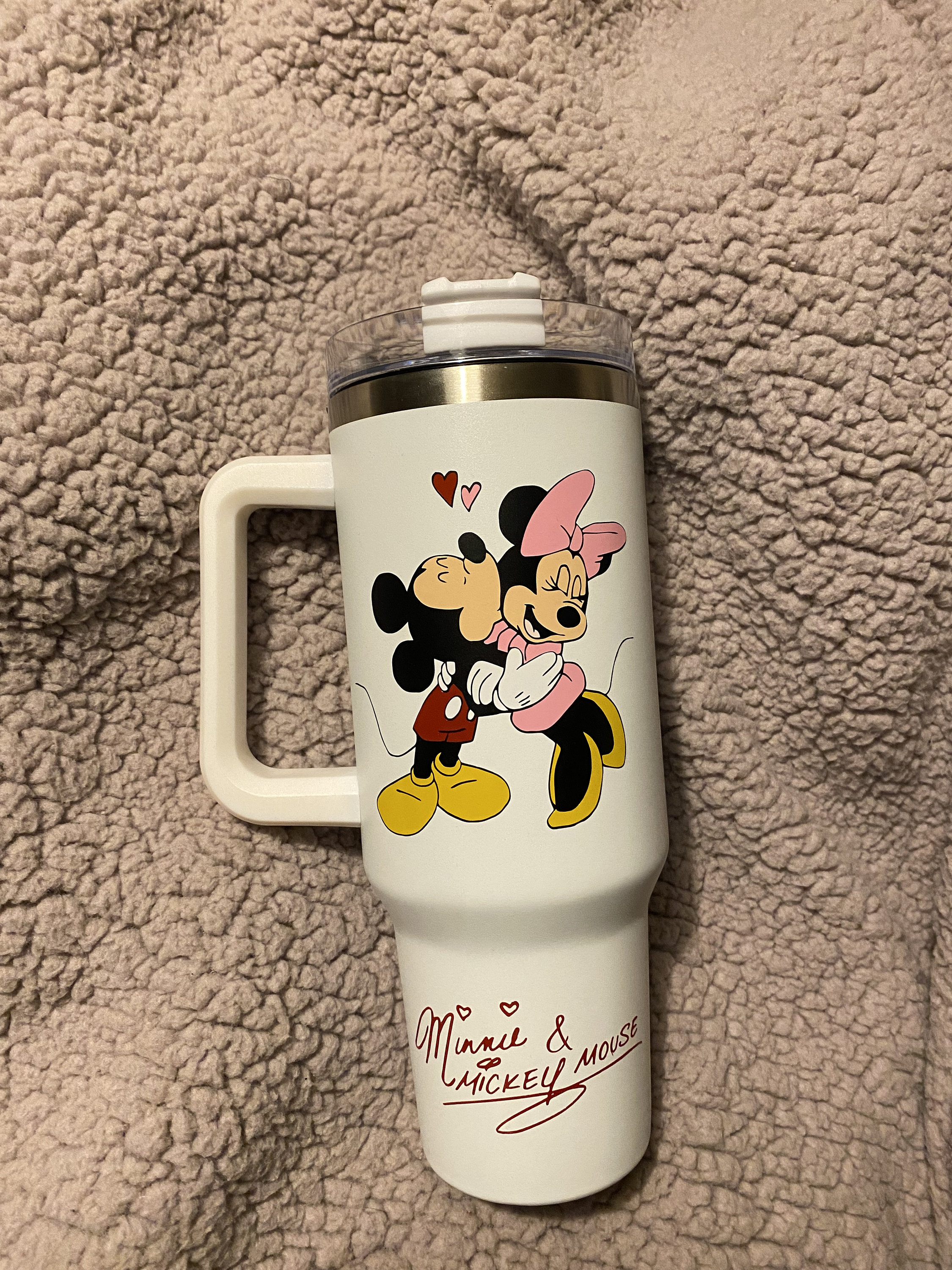 Minnie And Mickey Stanley Dupe Disney Stanley Valentines Day Cup sold