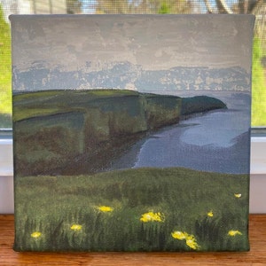 Original Painting: Ireland, Cliffs of Moher