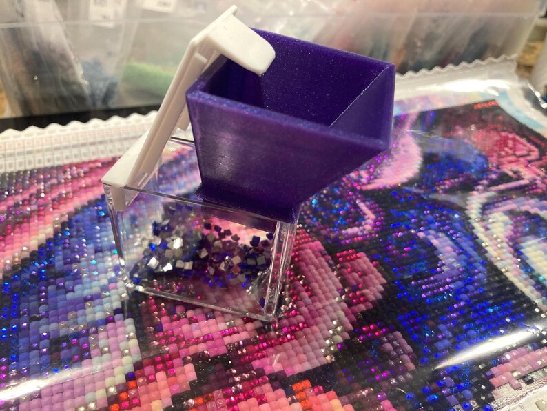 Square Funnel for Storage Containers - Bead and Drill Organizer ...