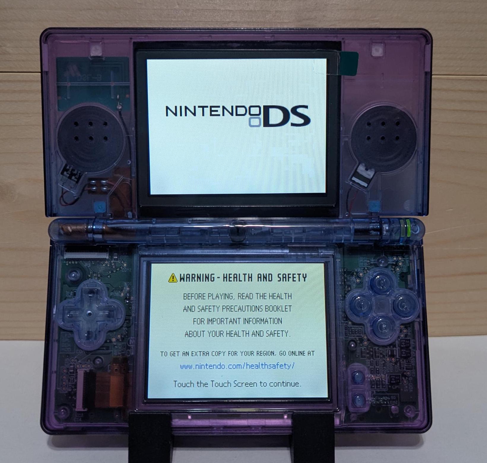 Console for NDSL DS Lite Console White and Blue - Etsy