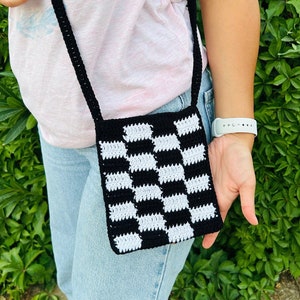 Stylish Crossbody Checkered Bag - Trendy and Versatile Accessory for Everyday Use, Perfect for Fashion-Forward Individuals,Mother's Day Gift