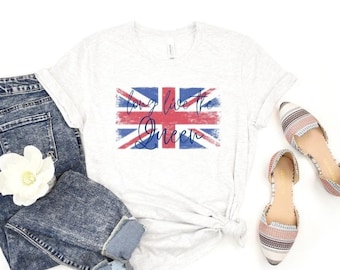 Long Live The Queen Crew Neck T-shirt Shirt, Queen Elizabeth