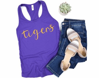 TIGERS RACERBACK TANKTOP