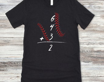 6+4+3=2 | Baseball Shirts | Baseball Dad Shirts | Baseball Mom Shirts | Baseball Life
