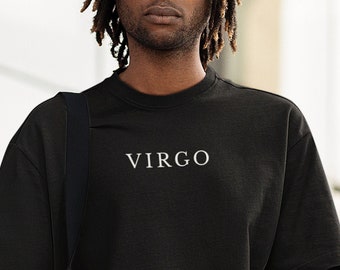 Virgo T-Shirt, Zodiac Sign Tee, Astrology T-shirt, Gift for Astrology Lover, Unisex T-shirt, Minimalist Tee