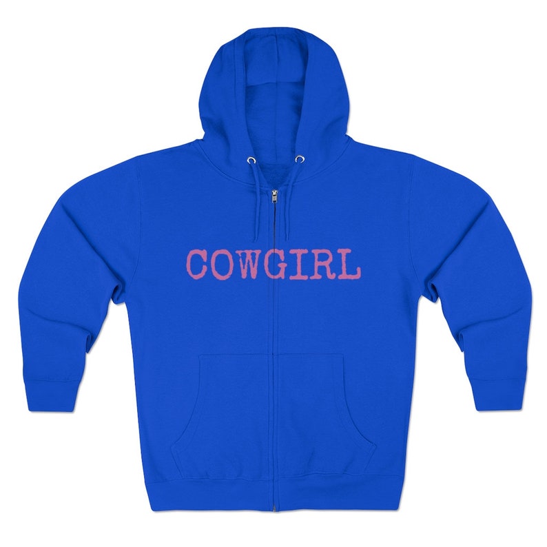 Cowgirl Zip Up Hoodie, Trendy Zip Up Hoodie, High Quality Hoodie, Western Hoodie, Nashville buy Trip Hoodie, Trendy Fall Gift, Streetwear Hoodie