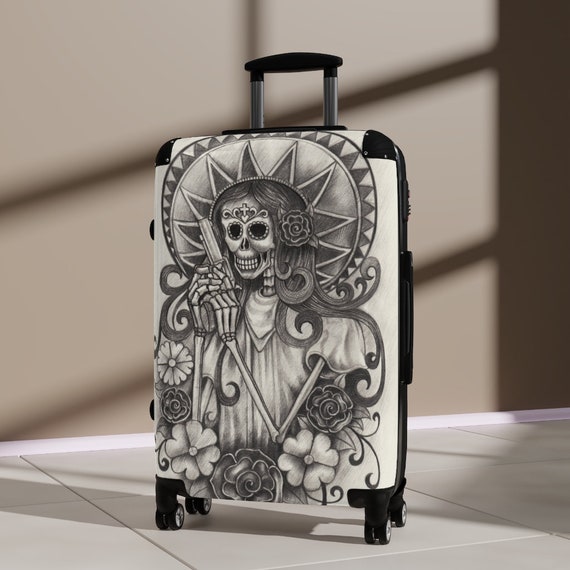 Wise Cowgirl Suitcase, Wild West Luggage, Emo Style Luggage, Stylish Luggage,  Hard Cover Suitcase, Swivel Wheel Suitcase, Travel Lover Gift - Etsy
