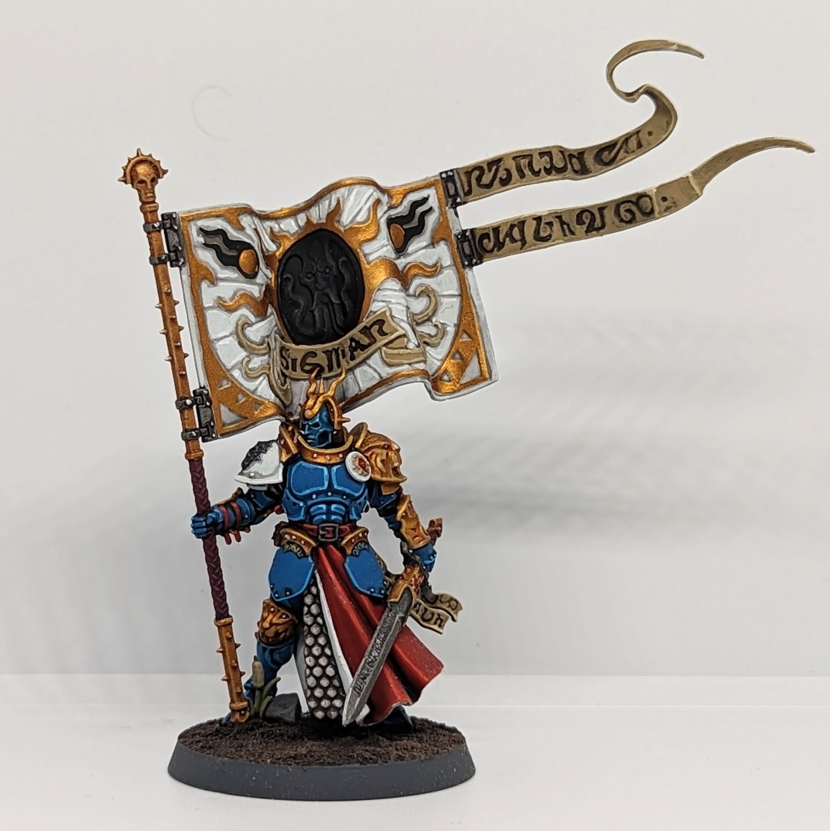 Knightvexillor With Banner of Apotheosis Etsy