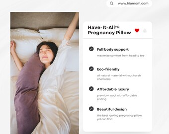 Total Body Support Pregnancy Pillows – Ultimate Sleep