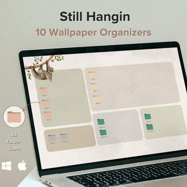 Desktop Organizer Wallpaper - Etsy