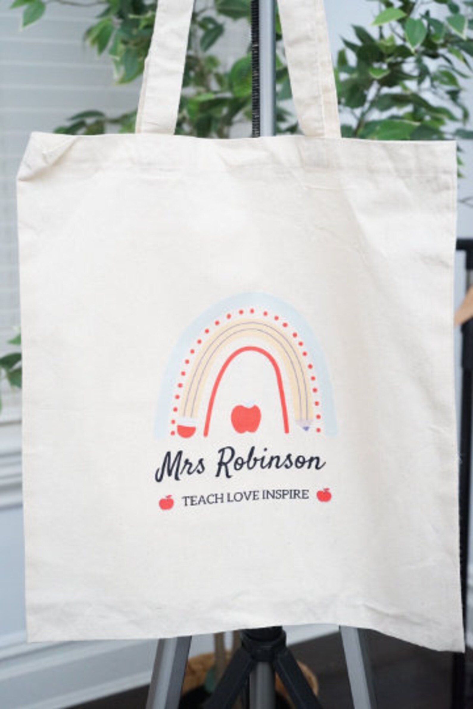 Tote Bag for Teacher Appreciation Gift | Canvas Tote Bag | Personalized ...