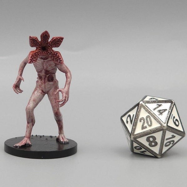 BEHOLD! The Demogorgon Miniature! - Hand painted or Primed - Stranger Things D&D / TTRPG Minis - 8k Resin 3D Printed for Ultra-Fine Details!