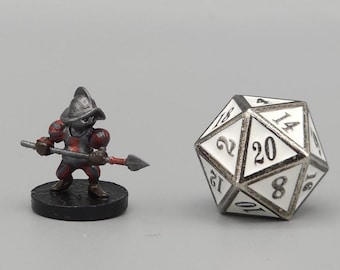 BEHOLD! A Tin Soldier Miniature! Hand Painted or Primed - D&D / TTRPG Minis - 14k Resin 3D Printed for Ultra-Fine Details!