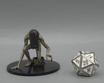 BEHOLD! The Bagman Miniature! - Hand Painted or Primed - D&D / TTRPG Minis - 14k Resin 3D Printed for Ultra-Fine Details!