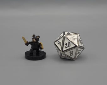 BEHOLD! A Sir Plushie Miniature! Hand Painted or Primed - D&D / TTRPG Minis - 14k Resin 3D Printed for Ultra-Fine Details!