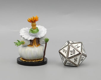 BEHOLD! A Bullywug Royal Miniature! Hand Painted or Primed - D&D / TTRPG Minis - 14k Resin 3D Printed for Ultra-Fine Details!