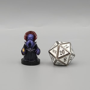 BEHOLD! A Gnome Ceremorph Miniature! Hand Painted or Primed - D&D / TTRPG Minis - 8k Resin 3D Printed for Ultra-Fine Details!