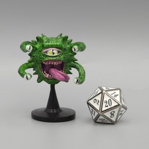 ¡MIRA! ¡Una miniatura de espectador! Pintada a mano o imprimada - Miniaturas de D&D/TTRPG - Resina 8k impresa en 3D para detalles ultrafinos.