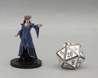 BEHOLD! An Iggwilv the Witch Queen Miniature! Hand Painted or Primed - D&D / TTRPG Minis - 14k Resin 3D Printed for Ultra-Fine Details!