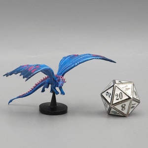 BEHOLD! A Faerie Dragon Miniature! Hand Painted or Primed - D&D / TTRPG Minis - 14k Resin 3D Printed for Ultra-Fine Details!
