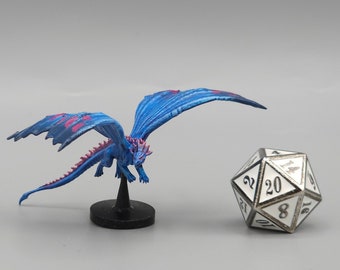 BEHOLD! A Faerie Dragon Miniature! Hand Painted or Primed - D&D / TTRPG Minis - 14k Resin 3D Printed for Ultra-Fine Details!