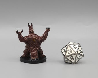 BEHOLD! A Xorn Miniature! Hand Painted or Primed - D&D / TTRPG Minis - 14k Resin 3D Printed for Ultra-Fine Details!