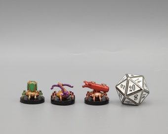 BEHOLD! Artificer Eldritch Cannon Miniatures! Hand Painted or Primed - D&D / TTRPG Minis - 14k Resin 3D Printed for Ultra-Fine Details!