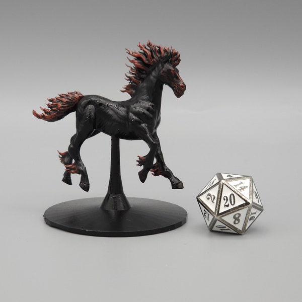 BEHOLD! A Night-Mare Miniature! Hand Painted or Primed - D&D / TTRPG Minis - 8k Resin 3D Printed for Ultra-Fine Details!