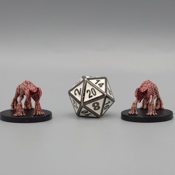 BEHOLD! Demodog Miniatures! Painted or Primed - Stranger Things D&D / TTRPG Minis - 8k Resin 3D Printed for Ultra-Fine Details!