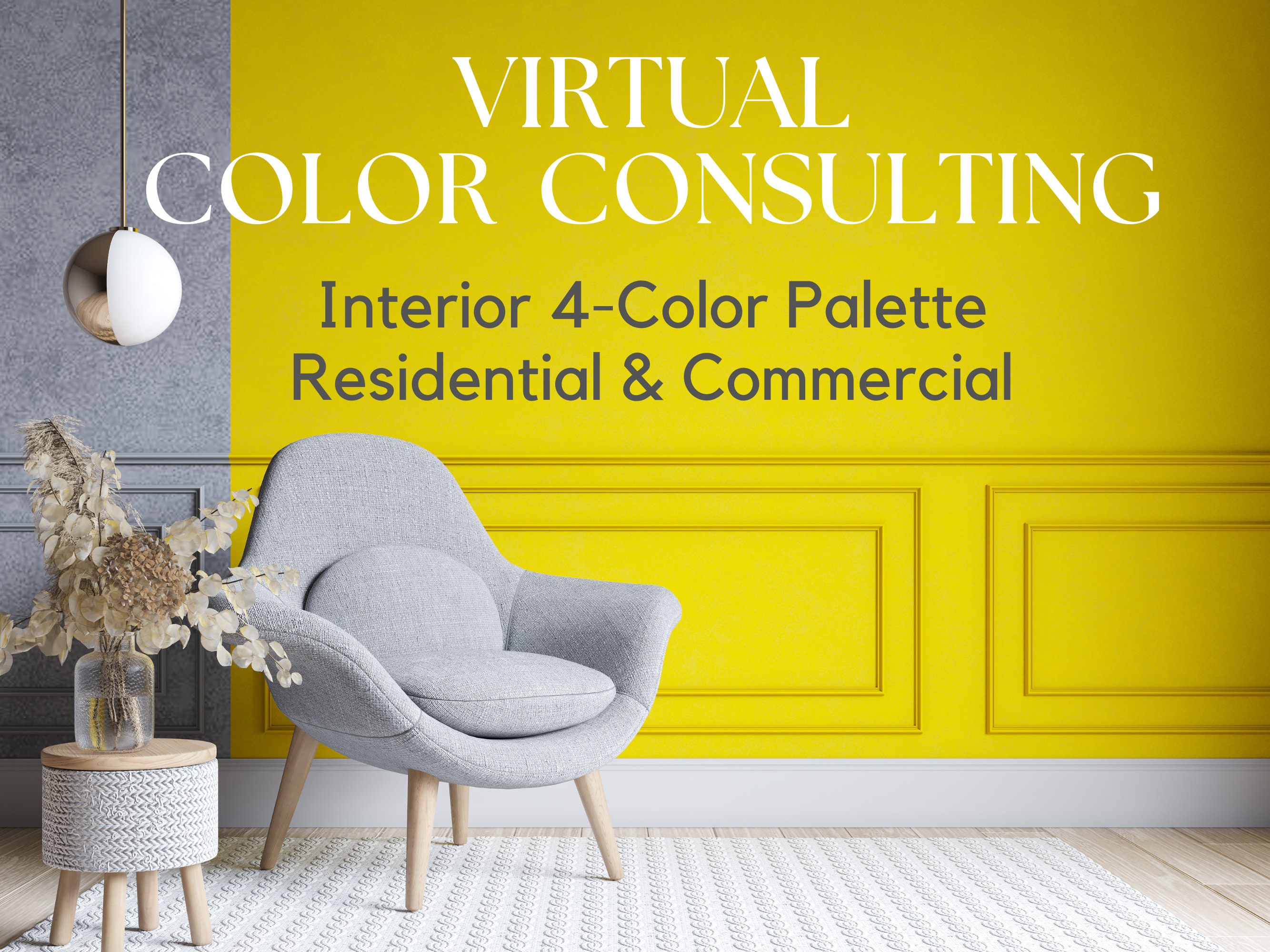 Custom, Virtual Color Consulting, Interior, Residential or Commercial