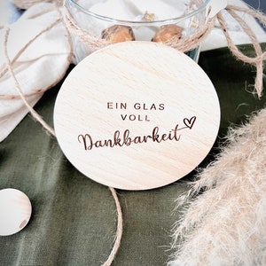 Vorratsglas mit Holzdeckel I Geschenk I personalisiert Bild 3