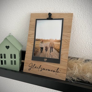 Customizable wooden picture frame/photo holder/postcard holder image 3