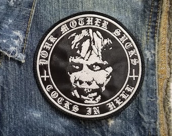 The Exorcist Your Mother sucks Cocks in Hell | Embroidered Patch