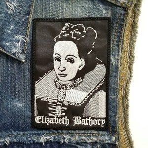 Elizabeth Bathory Embroidered Patch