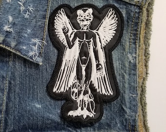 Pazuzu Cut-out Embroidered Patch