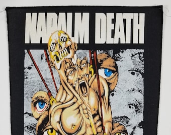 Napalm Death 1990's Vintage Original Poster - Etsy