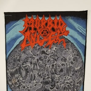 1993 Rare Morbid Angel - Altars of Madness - Stampa sul retro Patch