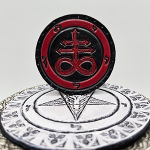 Handmade Leviathan Cross 100% Genuine Leather