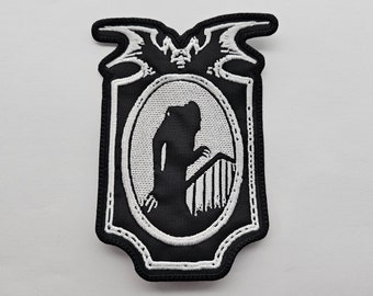 Nosferatu Gothic Border  | Embroidered Patch
