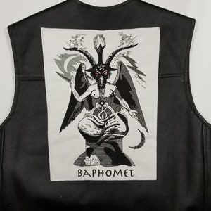 Baphomet | Geborduurde rug patch