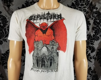 RARE Vintage Sepultura Bestial Devastation